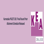 Karnataka PGCET 2024 Final Round Post Allotment Schedule Released